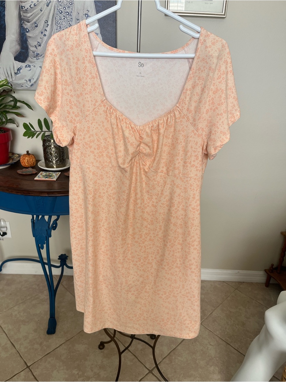 SO Floral Soft Dress - XL